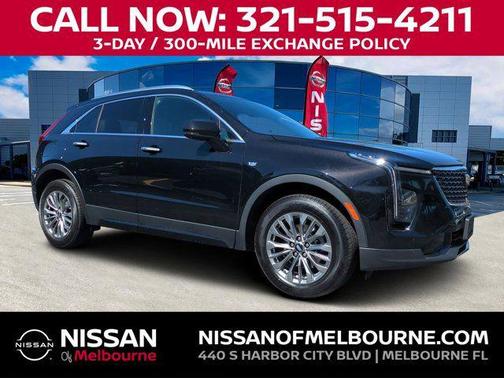 Stellar Black Metallic 2025 Cadillac XT4 Premium Luxury