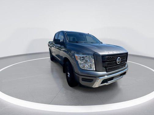 Gun Metallic 2021 Nissan Titan SV