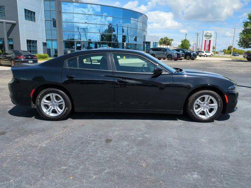 Pitch Black Clearcoat 2023 Dodge Charger SXT