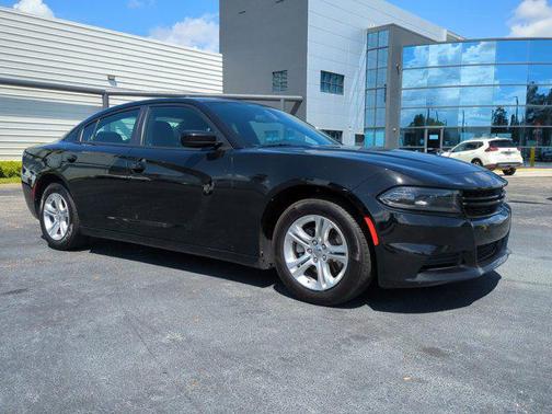Pitch Black Clearcoat 2023 Dodge Charger SXT