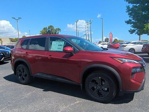 Scarlet Ember Tintcoat 2026 Nissan Rogue SV