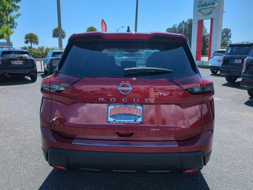 Scarlet Ember Tintcoat 2026 Nissan Rogue SV