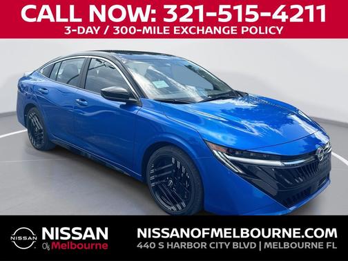 Bluestone Pearl/Super Black 2027 Nissan Sentra SR