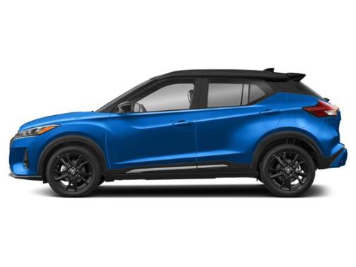 Electric Blue/Super Black 2022 Nissan Kicks SR