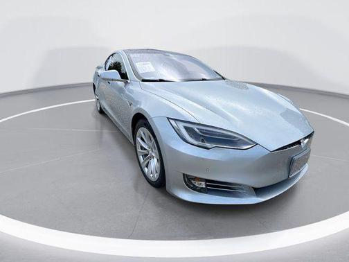 Silver Metallic 2016 Tesla Model S 90D