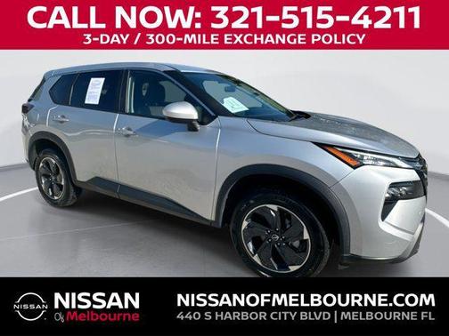 Brilliant Silver Metallic 2024 Nissan Rogue SV