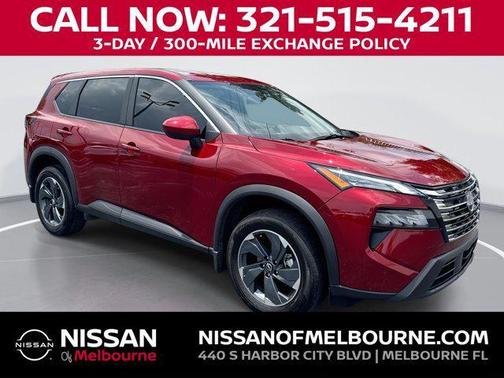Scarlet Ember Tintcoat 2025 Nissan Rogue SV