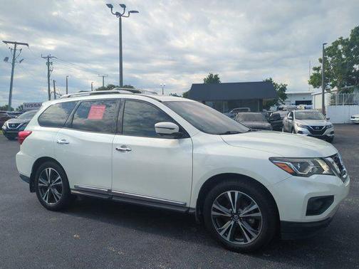 Pearl White Tricoat 2020 Nissan Pathfinder Platinum 2WD