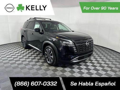 Super Black 2026 Nissan Pathfinder Platinum