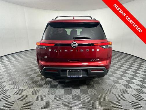 Scarlet Ember Tintcoat 2023 Nissan Pathfinder SV 4WD