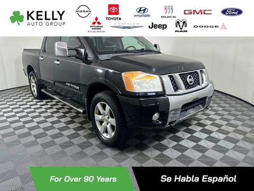 Galaxy Black Metallic 2012 Nissan Titan SL
