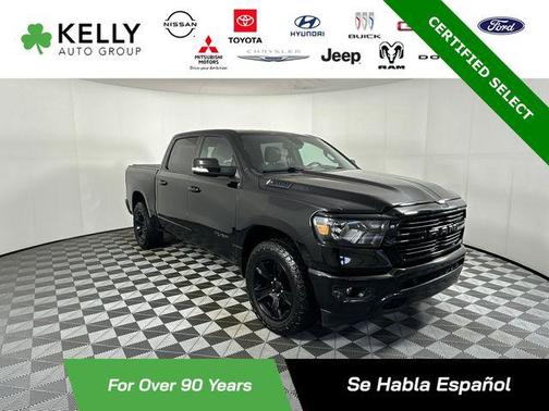 Diamond Black Crystal Pearlcoat 2021 RAM 1500 Big Horn/Lone Star