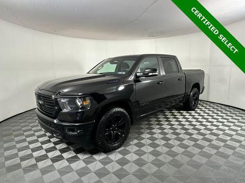 Diamond Black Crystal Pearlcoat 2021 RAM 1500 Big Horn/Lone Star
