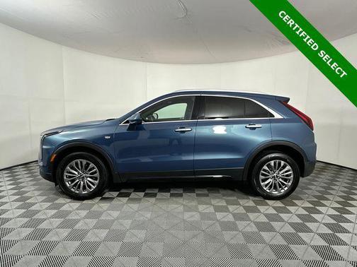 Deep Sea Metallic 2025 Cadillac XT4 Premium Luxury