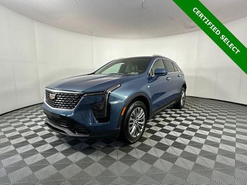 Deep Sea Metallic 2025 Cadillac XT4 Premium Luxury