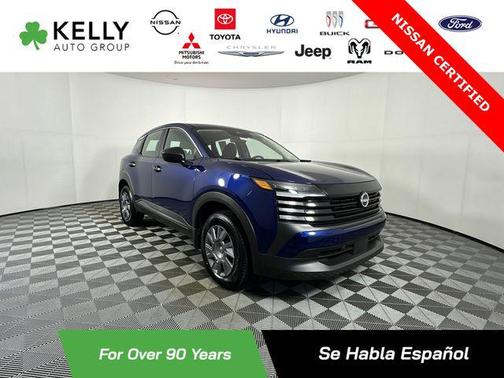 Deep Blue Pearl 2025 Nissan Kicks S