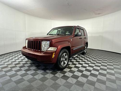 Red Rock Crystal Pearlcoat 2008 Jeep Liberty Sport
