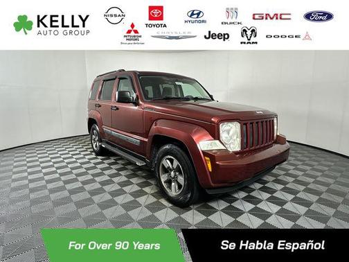 Red Rock Crystal Pearlcoat 2008 Jeep Liberty Sport