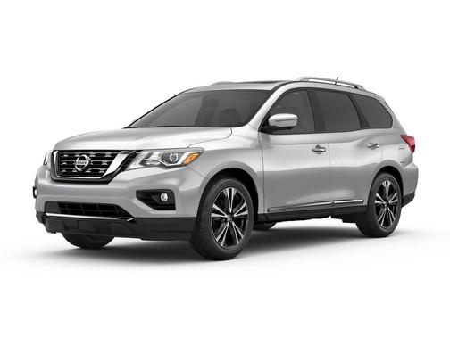 Brilliant Silver Metallic 2017 Nissan Pathfinder Platinum