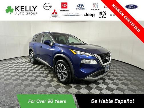 Caspian Blue Metallic 2023 Nissan Rogue SV