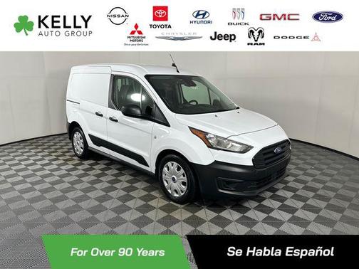 Frozen White 2020 Ford Transit Connect XL w/Rear Liftgate