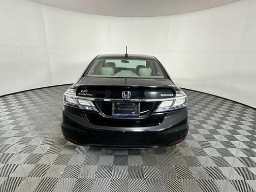 Crystal Black Pearl 2013 Honda Civic Hybrid Base