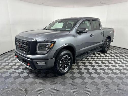 Gun Metallic 2023 Nissan Titan PRO-4X