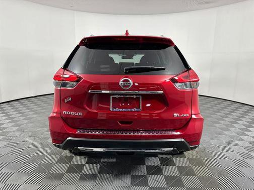 Palatial Ruby 2017 Nissan Rogue Platinum