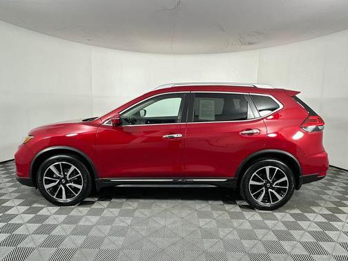 Palatial Ruby 2017 Nissan Rogue Platinum