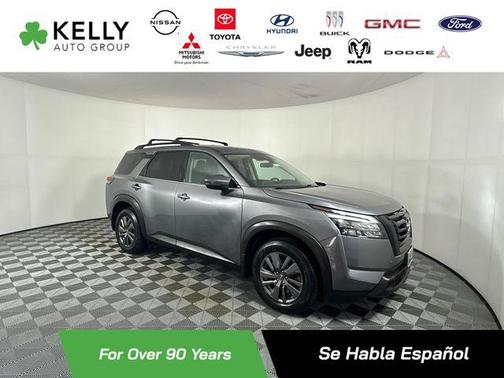 Gun Metallic 2023 Nissan Pathfinder SV 4WD