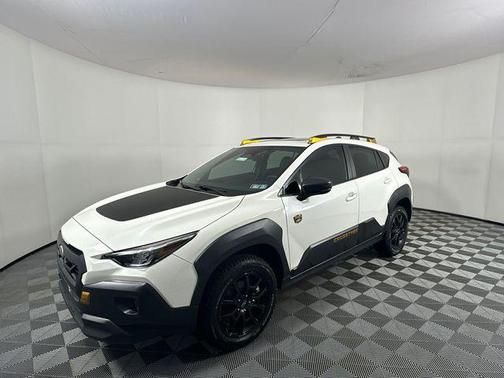 Crystal White Pearl 2024 Subaru Crosstrek Wilderness