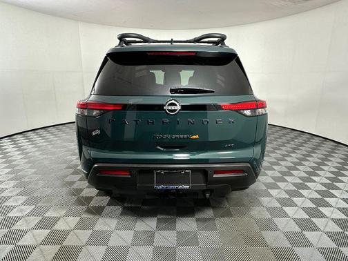 Obsidian Green Pearl 2023 Nissan Pathfinder Rock Creek 4WD