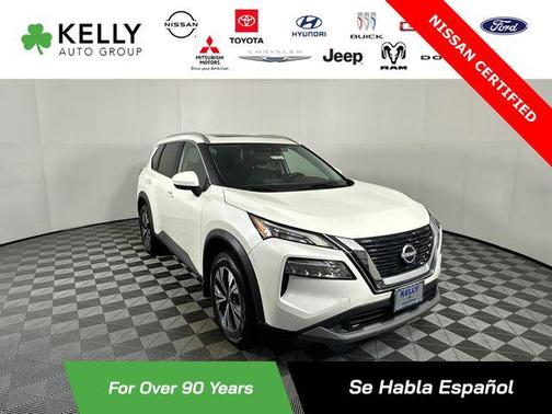 Pearl White Tricoat 2023 Nissan Rogue SV