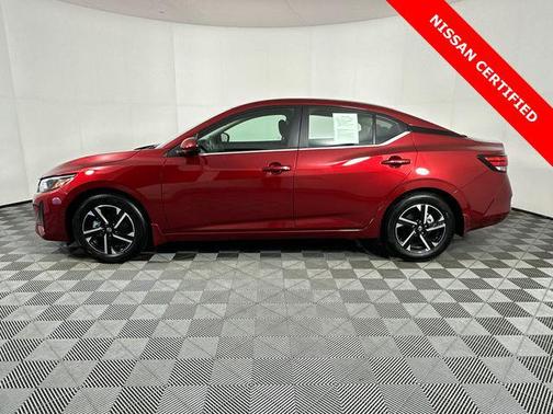 Scarlet Ember Tintcoat 2024 Nissan Sentra SV
