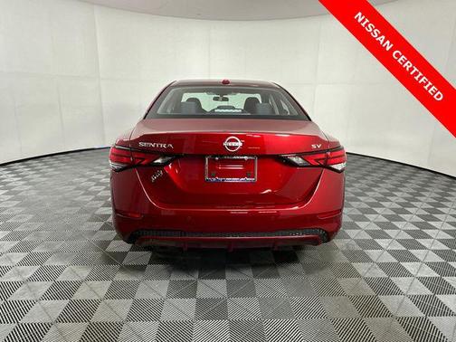 Scarlet Ember Tintcoat 2024 Nissan Sentra SV