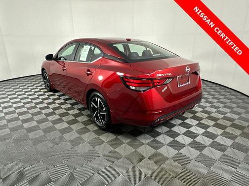 Scarlet Ember Tintcoat 2024 Nissan Sentra SV
