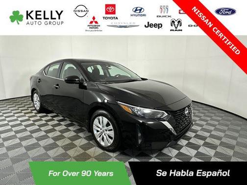 Super Black 2025 Nissan Sentra S