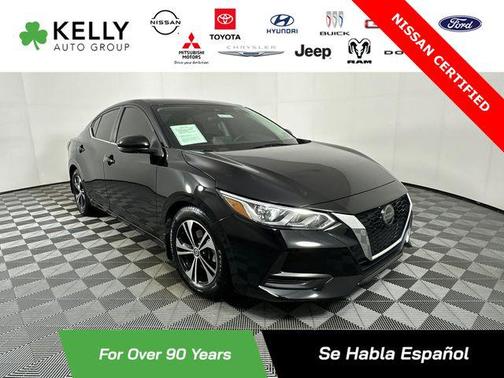 Super Black 2020 Nissan Sentra SV