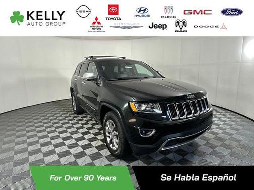 Black Forest Green Pearlcoat 2015 Jeep Grand Cherokee Limited
