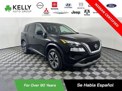 Super Black 2021 Nissan Rogue SV