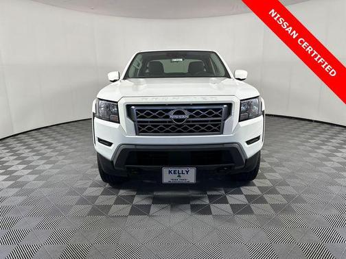 Glacier White 2023 Nissan Frontier SV