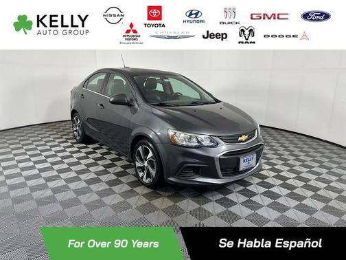 Nightfall Gray Metallic 2017 Chevrolet Sonic Premier