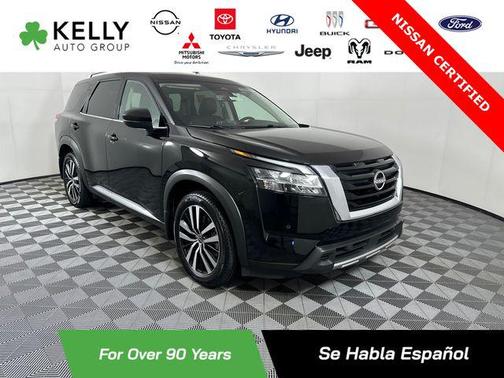 Super Black 2024 Nissan Pathfinder Platinum 4WD