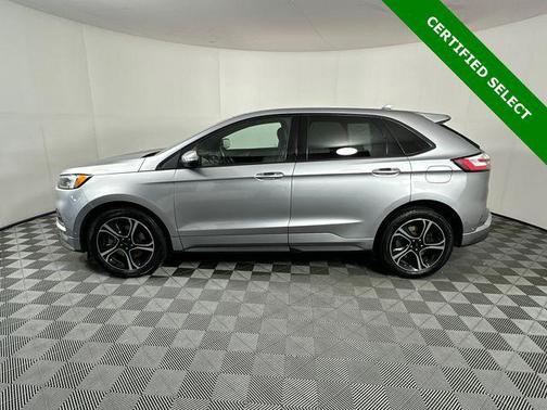 Silver Metallic 2020 Ford Edge ST