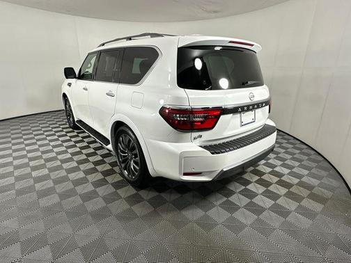 Aspen White Tricoat 2023 Nissan Armada Platinum 4WD