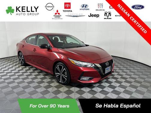 Scarlet Ember Tintcoat 2023 Nissan Sentra SR