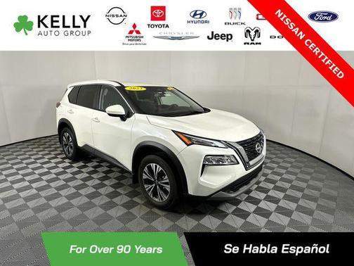 Pearl White Tricoat 2023 Nissan Rogue SV