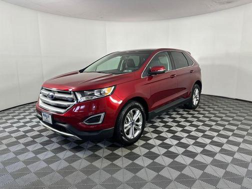 Ruby Red Metallic 2015 Ford Edge SEL