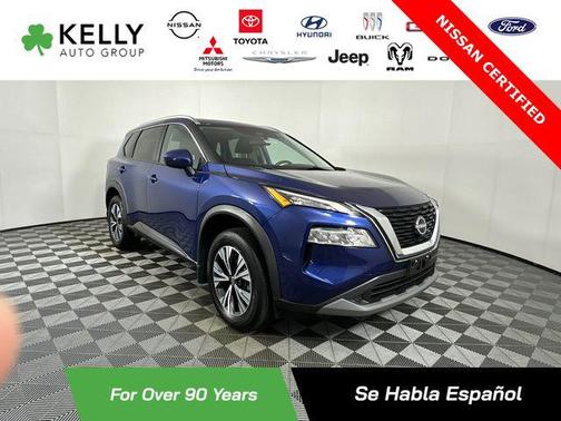 Caspian Blue Metallic 2023 Nissan Rogue SV