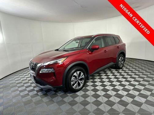 Scarlet Ember Tintcoat 2023 Nissan Rogue SV